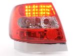 Paire de feux arrière Audi A4 B5 Berline 95-00 TDI Led Rouge Chrome