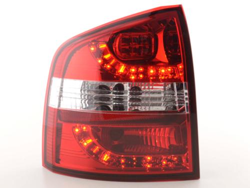 Paire feux arrière Skoda Octavia Break 1Z 2005 a 2012 Rouge Led