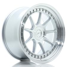 Jante JR Wheels JR47 19x9,5 ET15-35- 5 Trous sur mesure- Silver w/ Machined Lip