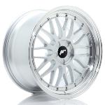 Jante JR Wheels JR23 19x9 ET20-40- 5 Trous sur mesure -Hyper Silver w/ Machined Lip