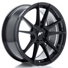 Jante JR Wheels JR21 18x8,5 ET45 - 5x114,3 - Noir Brillant