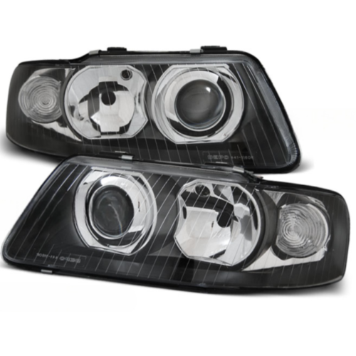 Paire de feux phares Audi A3 8L de 2000 a 2003 design noir