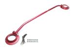 Barre anti rapprochement Alu Rouge avant VW Golf 3 Cabriolet de 1993 - 2002