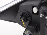 Paire de feux phares Design BMW serie 1 E87/E81 04-11 Chrome