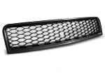 Calandre pour Audi A4 B6 de 10/2000 a 10/2004 look Sport noir matt