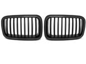 Paire de grilles de calandre BMW serie 3 E36 de 12/1990 a 09/1996 Noir