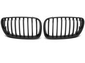 Paire grilles de calandre BMW X3 E83 06-10 noir mat