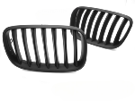 Grille calandre BMW X5 E70 de 2007 a 2013 Noir Mat