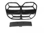 Grille de calandre avant BMW Serie 4 G26 Gran Coupe de 2021 a 2025 Noir brillant look sport
