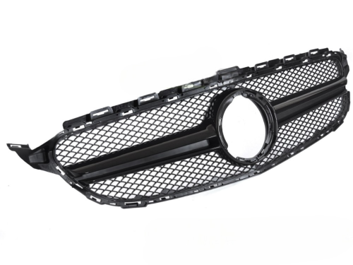 Grille calandre Mercedes classe C W205 18-21 Noir