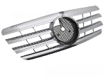 Grille calandre Mercedes Classe E W210 de 1999 a 2002 Chrome