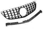 Grille calandre Mercedes Classe E W207 de 2013 a 2017 Noir Brillant