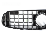 Grille calandre Mercedes GLC C253/X253 de 2019 a 2022 Noir Brillant Chrome