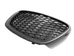 Grille calandre Seat Leon 1P LCI 09-12 Look Nid abeille noir mat