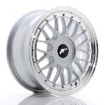 Jante JR Wheels JR23 16x7 ET20-45 BLANK Hyper Silver w/Machined Lip