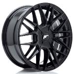 Jante JR Wheels JR28 16x7 ET20-40 - Trous sur mesures - Noir brillant