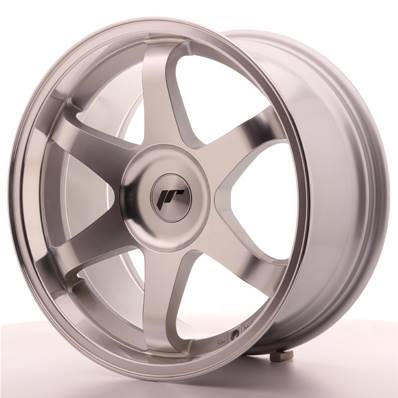 Jante JAPAN RACING JR3 18" x 9" Multi Perçage ET 35-40 Machined Face Silver