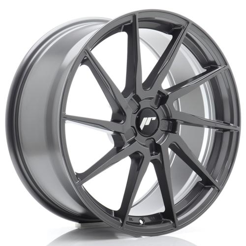 Jante JR Wheels JR36 19x8,5 ET20-45 - 5 trous sur mesure - Hyper gray