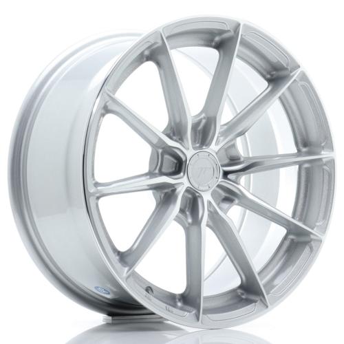 Jante JR Wheels JR37 17x8 ET20-40 Blank Silver Machined Face