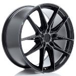Jante JR Wheels JR44 20x9 ET20-51 - 5 trous sur mesure - Black machined w/ Tinted face