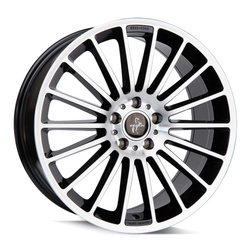 Jante Keskin KT15 18x8 ET45 5/112 BLACK FRONT POLISH