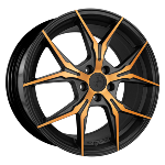 Jante Keskin KT19N 19x8.5 ET45 5/112 MATT BLACK FRONT COPPER