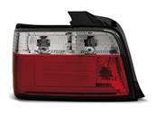 Paire de feux arriere BMW serie 3 E36 Berline 90-99 LED BAR rouge blanc