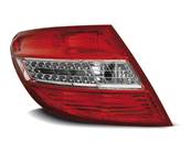 Paire de feux arriere Mercedes classe C W204 07-10 LED rouge blanc