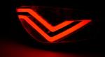 Paire de feux arriere Seat Ibiza 6J 08-12 led Bar rouge fume