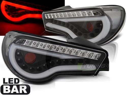 Paire de feux arriere Toyota GT86 12-16 led Bar noir