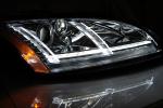 Paire de feux phares Audi TT 8J de 2006 a 2010 Xenon Led DRL chrome AFS