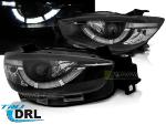 Paire de feux phares Mazda CX5 11-15 LED DRL noir