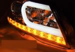 Paire de feux phares Mercedes classe C W204 11-14 Daylight led LTI chrome