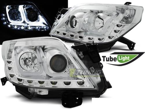 Paire de feux phares Toyota Land Cruiser 150 09-13 LTI led chrome