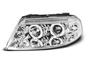 Paire de feux phares VW Passat 3BG de 2000 a 2005 angel eyes chrome