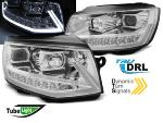 Paire de feux phares VW T6 15-19 LED DRL LTI Chrome