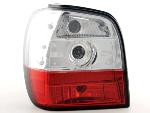 Paire de feux arrire VW Polo 6N 1995 a 1998 Rouge Chrome