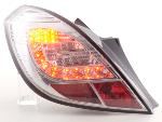 Paire feux arrière Opel Corsa D 3 portes 2006 a 2010 Chrome Led