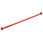 Barre anti rapprochement arriere Audi A3 8V de 2012 a 2019 acier rouge