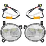 Paire antibrouillard avant Audi A4 B8 2007-2011 Led Chrome