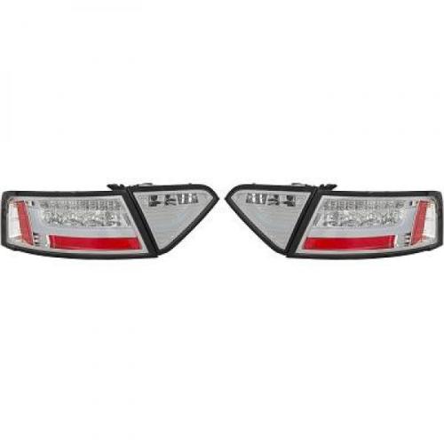 Paire Feux arriere Led Audi A5 B8 de 2007 a 2011 Chrome