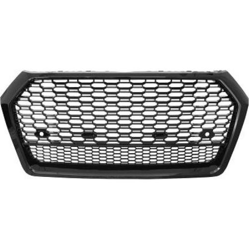 Grille Calandre avant en ABS Audi Q5 FY 2017 a 2020 Look Sport Noir PDC