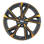 Jante Mam RS6 20x8.5 ET40 5/108 Matt Black Front Cooper