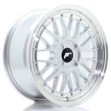 Jante JR Wheels JR23 17x8 ET20-45- 4 Trous sur mesure- Hyper Silver w/ Machined Lip