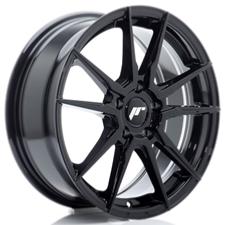 Jante JR Wheels JR21 17x7 ET40- 5x114,3 - Noir Brillant