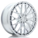 Jante JR Wheels JR48 20x9 ET20-51- 5 Trous sur mesure- Hyper Silver