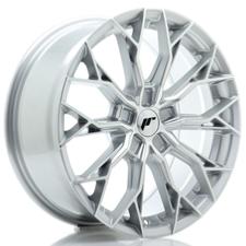 Jante JR Wheels JR49 18x8 ET20-42 - 5 trous sur mesures - Silver machined face