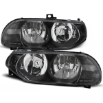 Paire de feux phares Alfa Romeo 156 de 1997 a 2003 design noir