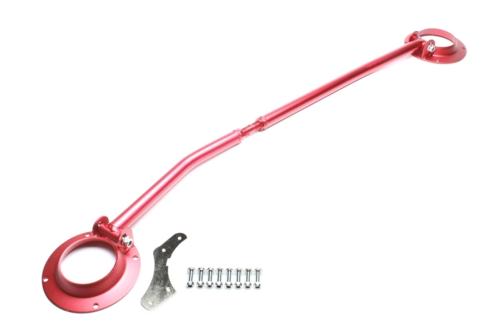 Barre anti rapprochement Alu Rouge avant VW Jetta 2 Type 19E 1985 a 1988