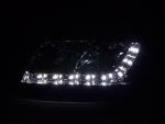 Paire de feux phares Daylight Led Audi A6 4B 2001-2004 Chrome